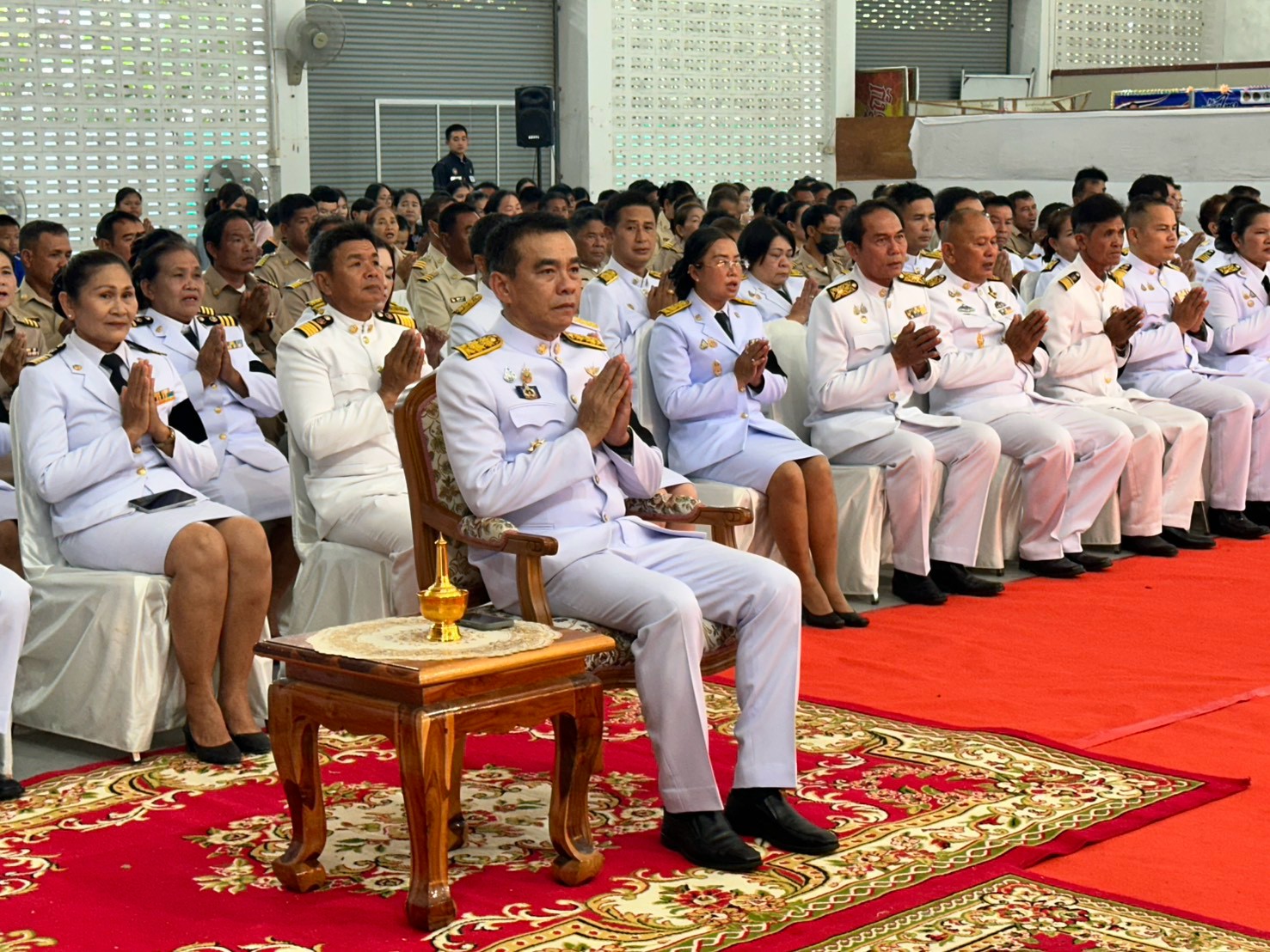 พช.โนนศิลา : ร่วมพิธีบำเพ็ญกุศลในวาระครบ 100 วัน (สตมวาร) ถวายเป็นพระกุศลแด่ สมเด็จพระเจ้าลูกเธอ เจ้าฟ้าพัชรกิติยาภาฯ