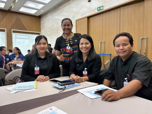 พช.โนนศิลา : ร่วมอบรม โครงการ “เสริมแกร่งการเงินกองทุนหมู่บ้าน ฉบับหมอหนี้จังหวัดขอนแก่น”